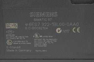 Siemens 6ES7322-1BL00-0AA0 SIMATIC S7-300 Digital Output Module SM 322