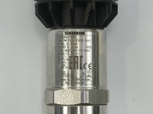 Siemens 7MF1565-3CA00-1AA1 SITRANS P200 Pressure Transmitter