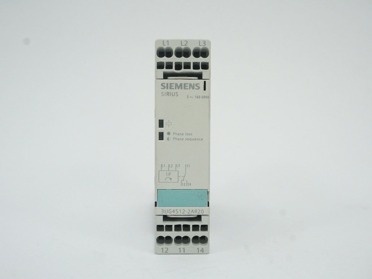 Siemens 3UG4512-2AR20 3UG4512-2AR20 Voltage Monitoring Relay