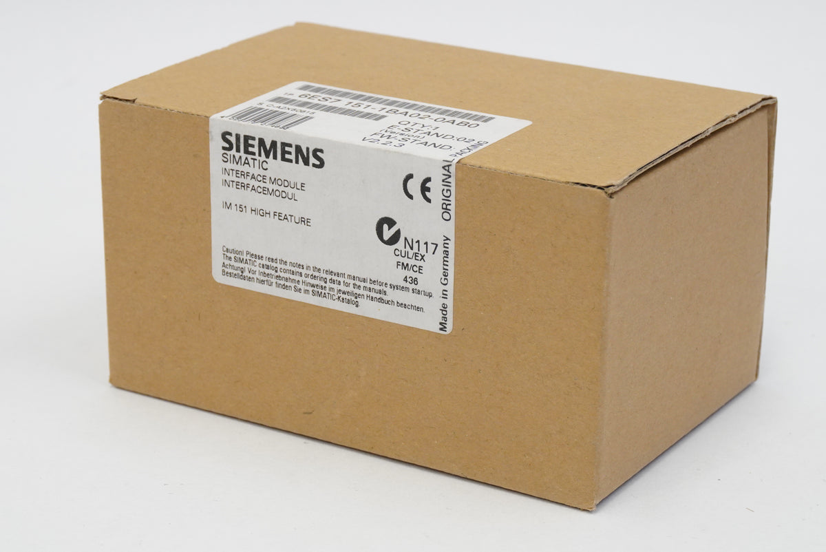 Siemens 6ES7 151-1BA02-0AB0 SIMATIC DP Interface Module IM151-1 High Feature