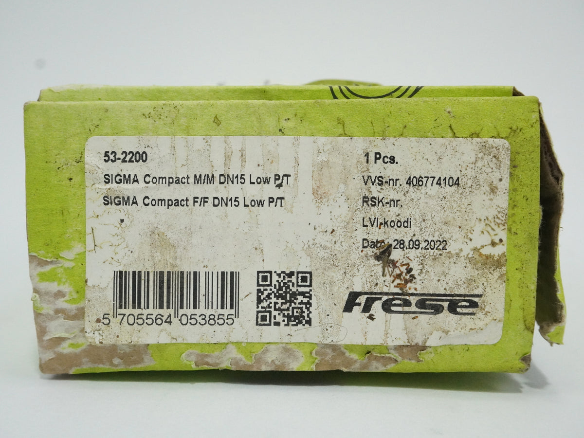 Frese 53-2200 SIGMA Compact DN15 Low P/T