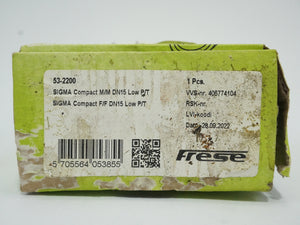 Frese 53-2200 SIGMA Compact DN15 Low P/T