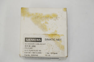Siemens 6GK1901-1BB10-2AB0 Ethernet FastConnect RJ45 PROFINET Cabling Kit