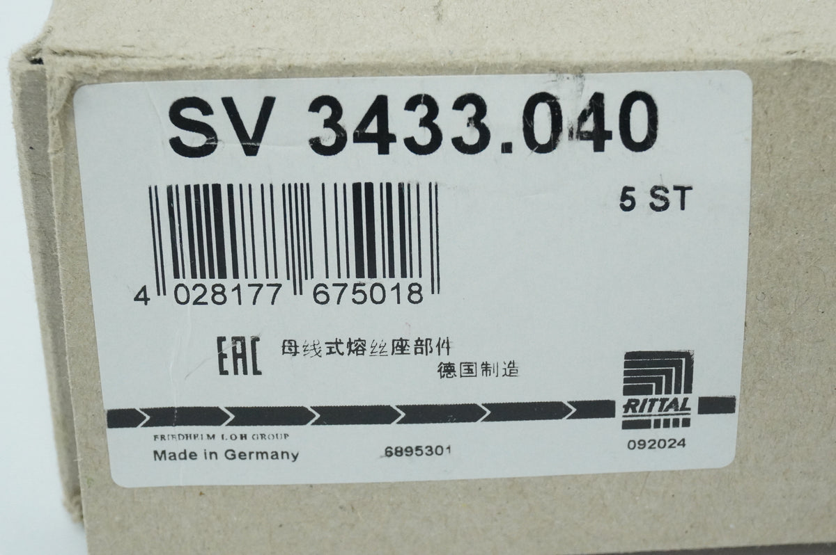 Rittal SV 3433.040 Compact Enclosures Batch 5pcs.
