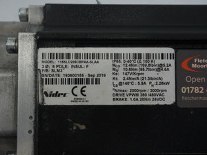 Nidec 115SLD205CBPAA-SLAA 6-Pole Servo Motor