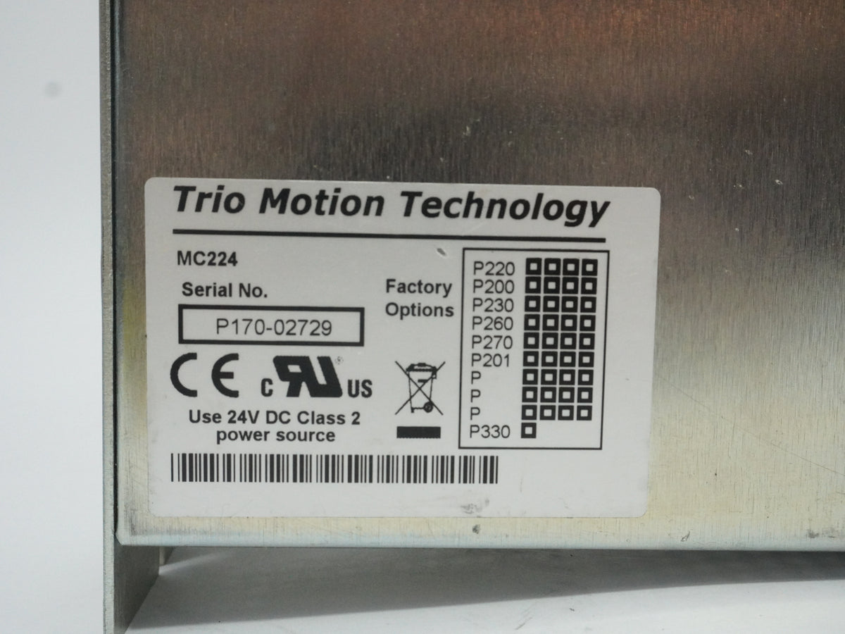 Trio Motion Technology MC224 MC224 Motion Controller