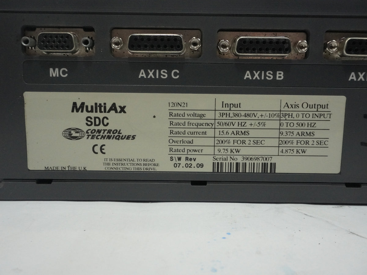 Control Techniques 120N21 MultiAx SDC 120N21