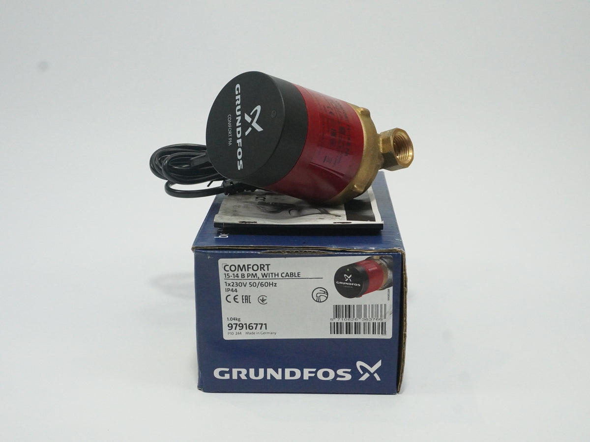Grundfos 97916771 COMFORT 15-14 B PM, With Cable