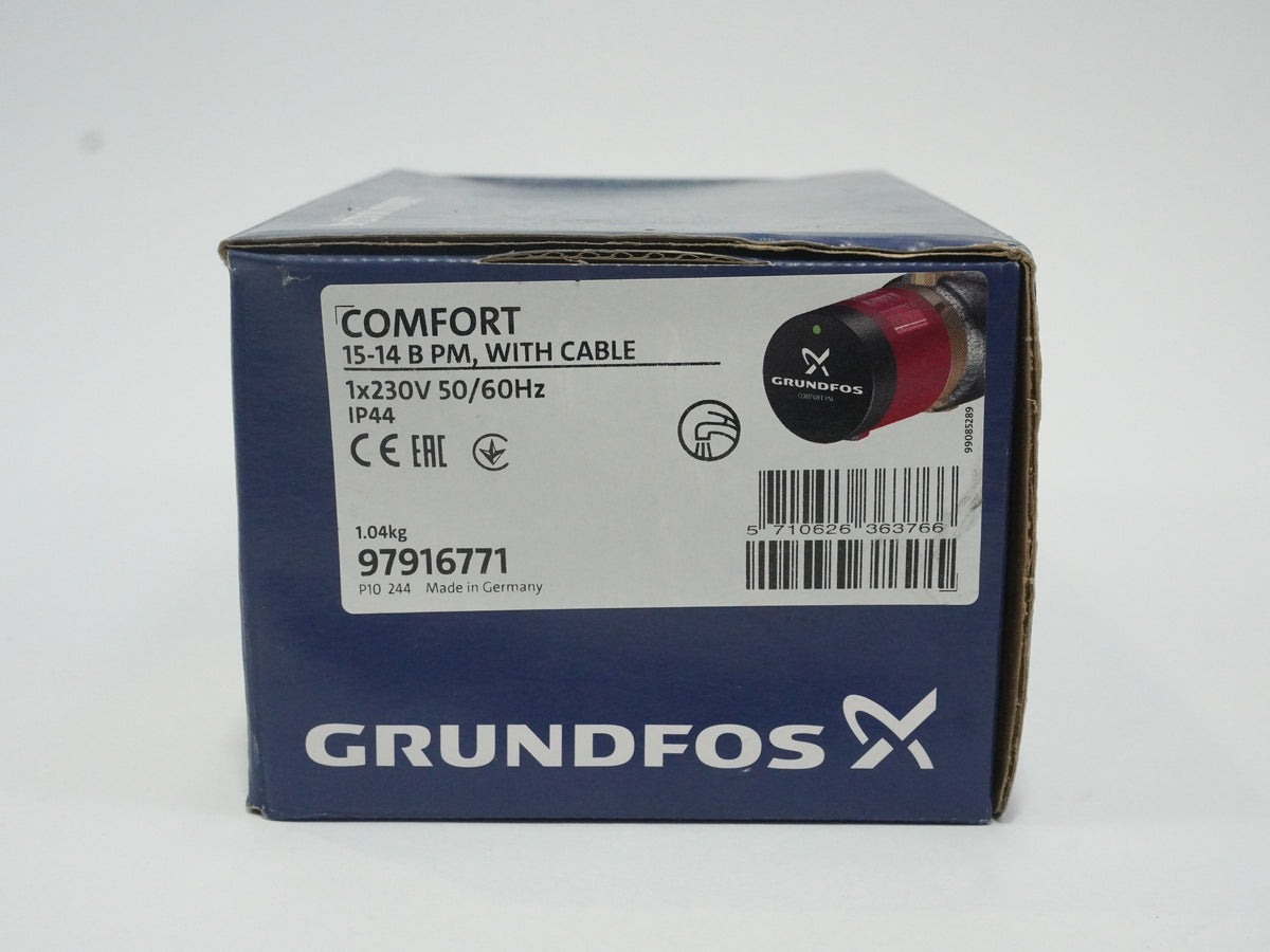 Grundfos 97916771 COMFORT 15-14 B PM, With Cable