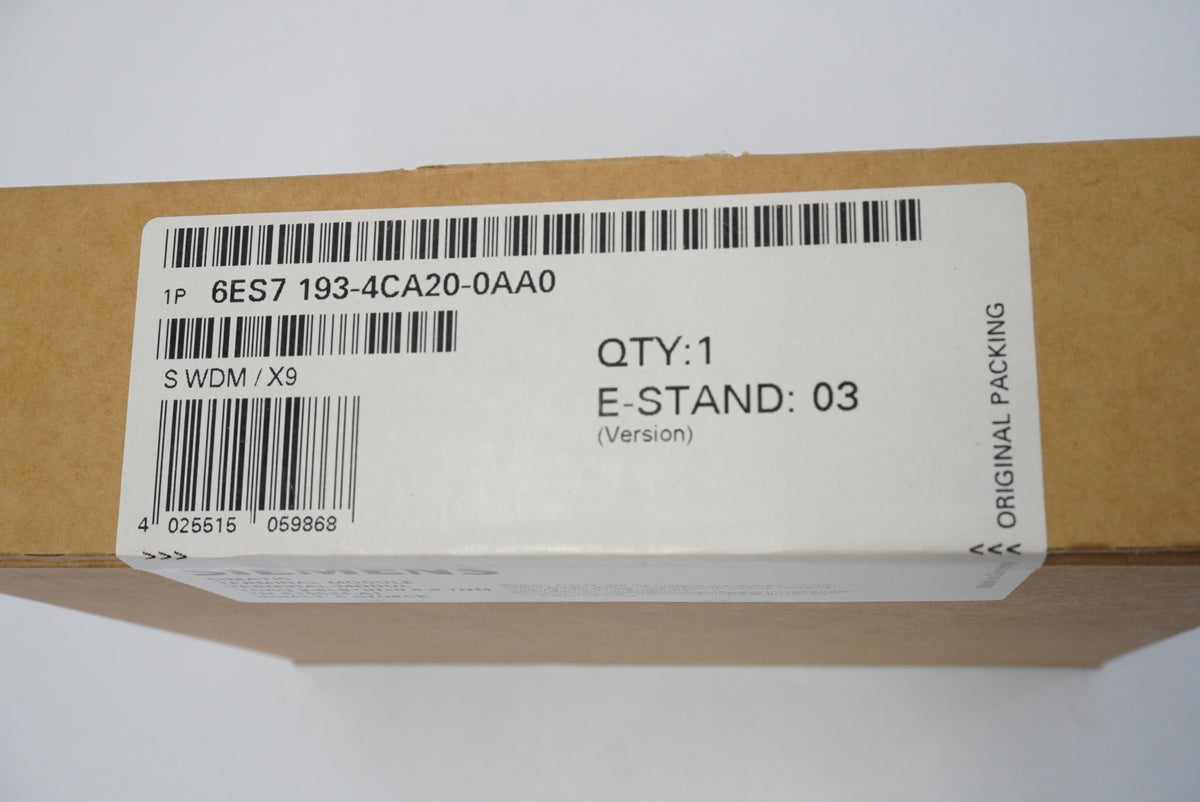 Siemens 6ES7 193-4CA20-0AA0 SIMATIC DP Terminal Module TM-E15S24-A1