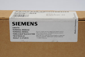 Siemens 6ES7 193-4CA20-0AA0 SIMATIC DP Terminal Module TM-E15S24-A1