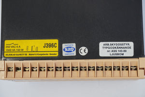Jokab Safety J396C Ljusbom Light Curtain / Light Beam Safety Control Unit/Relay