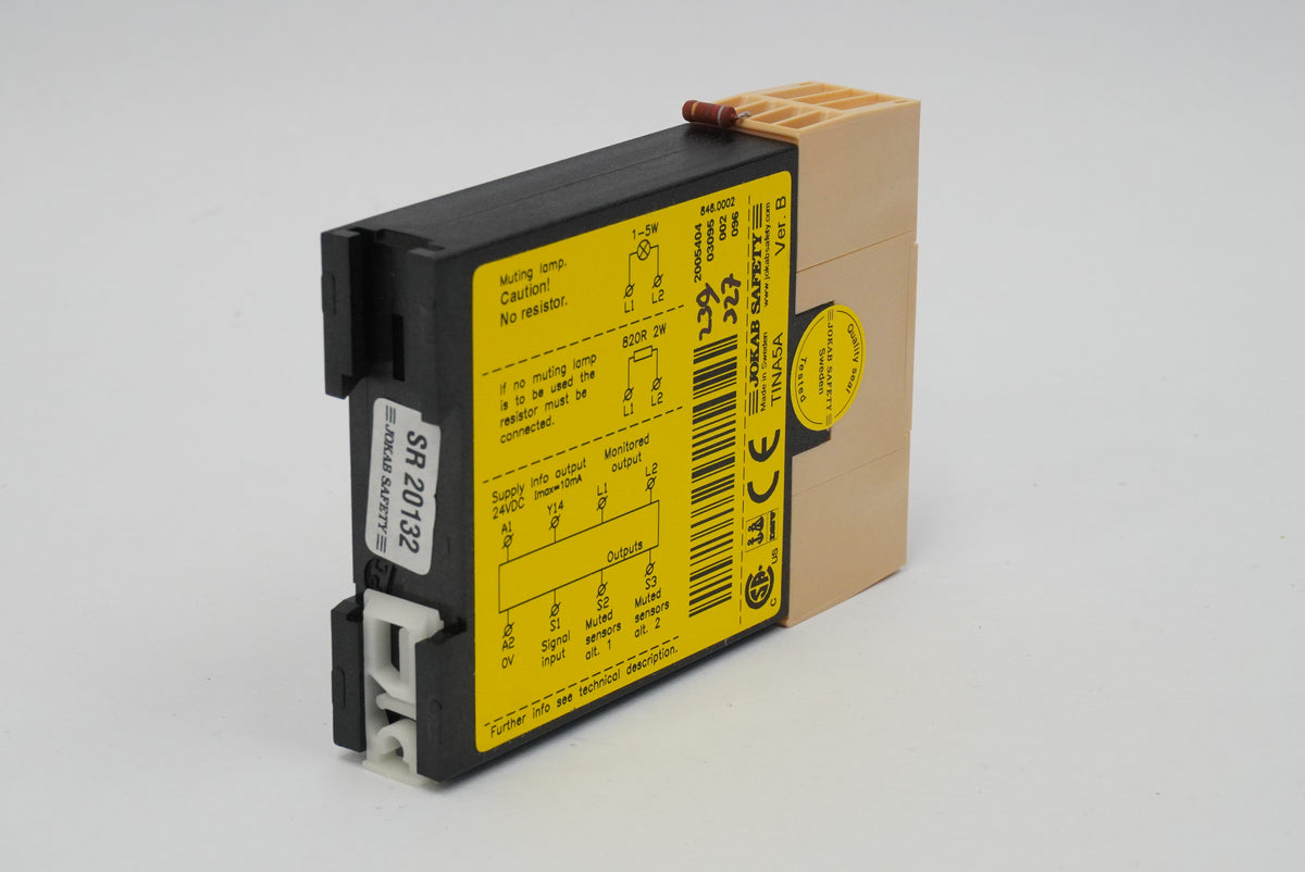 Jokab Safety 20-054-04 TINA5A Muting Safety Relay Module Ver. B