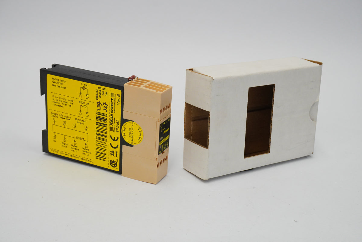 Jokab Safety 20-054-04 TINA5A Muting Safety Relay Module Ver. B
