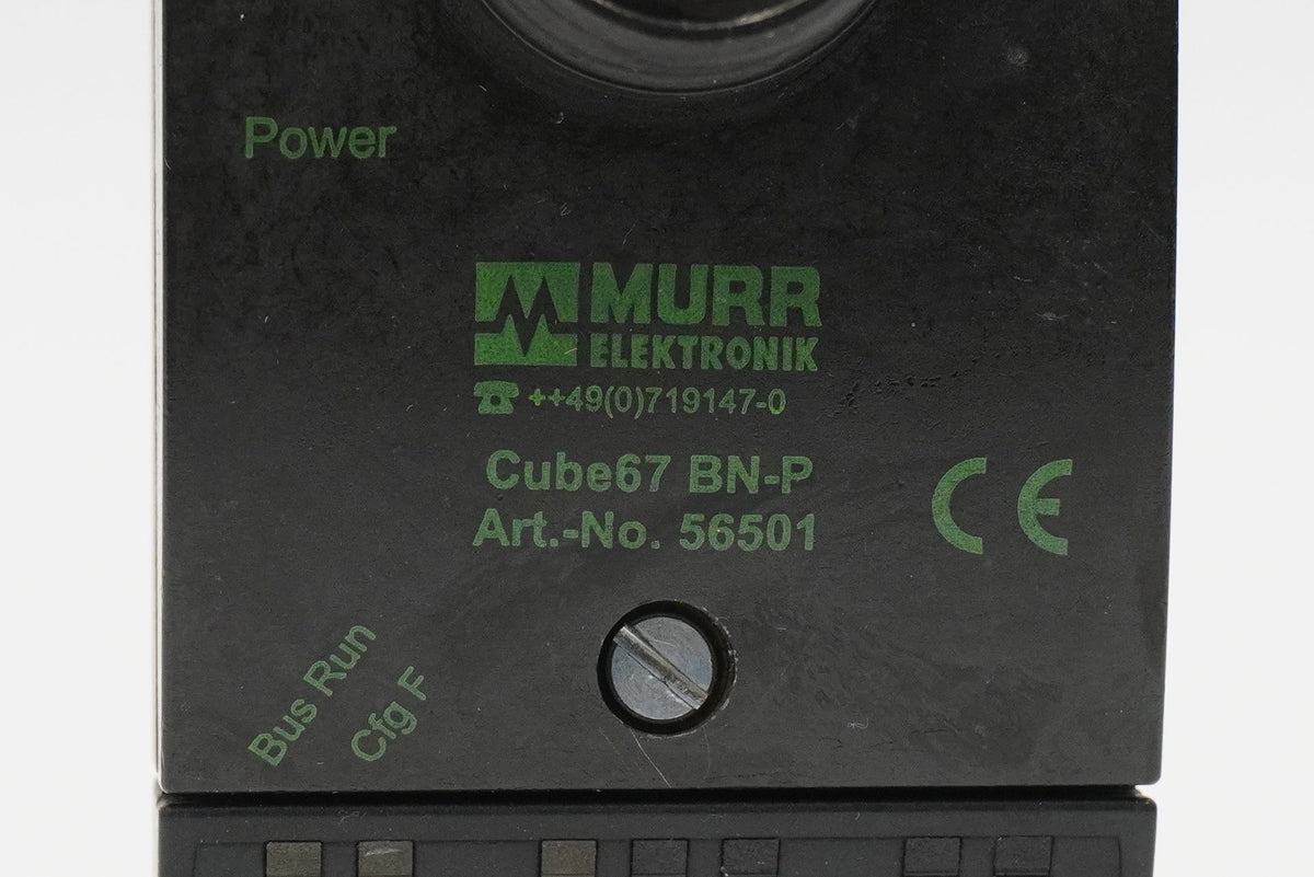 Murr elektronik 56501 Cube67 BN-P Bus Node, Profibus DP