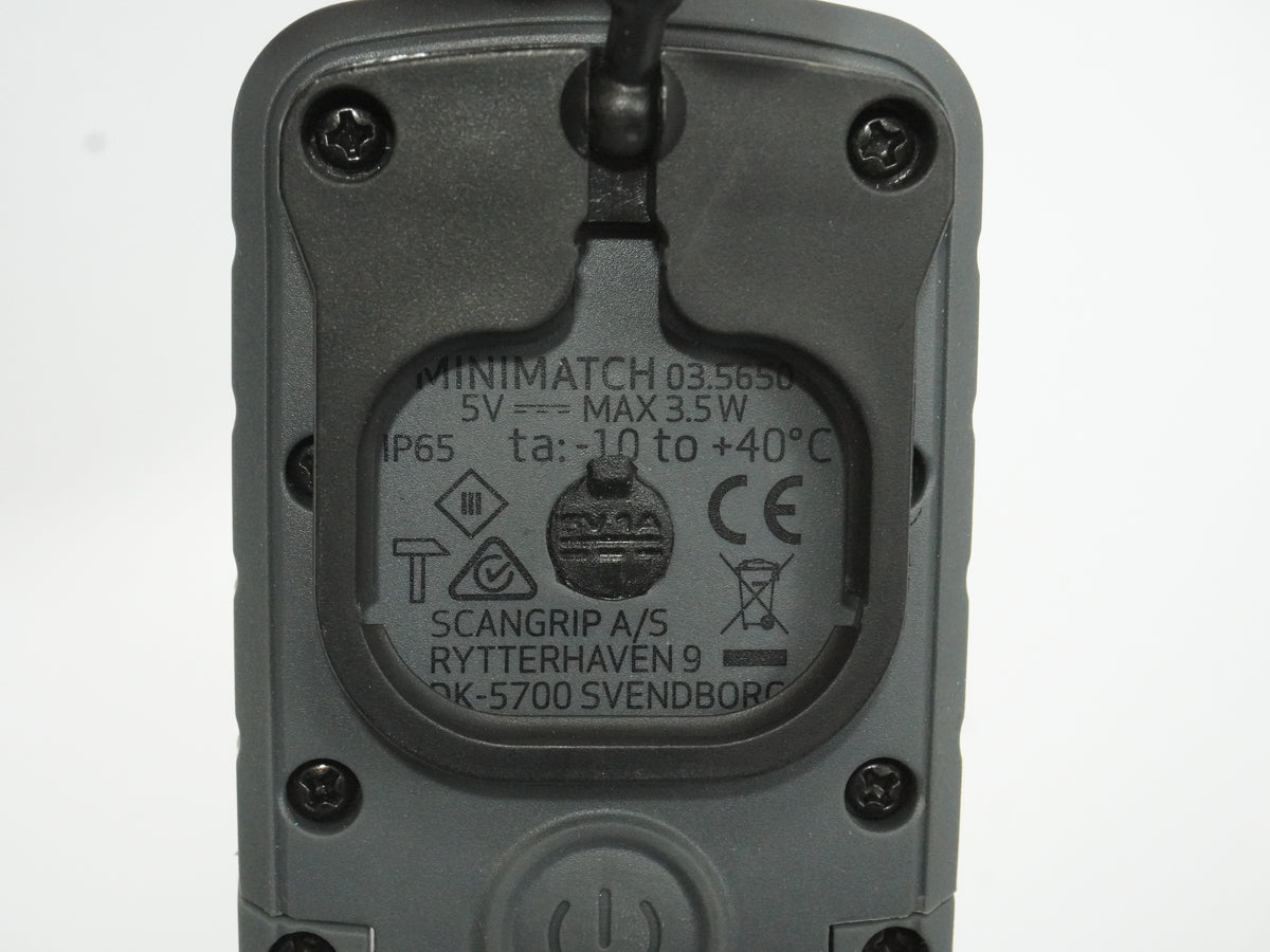 Scangrip 03.5650 MINIMATCH Rechargeable LED Work Light