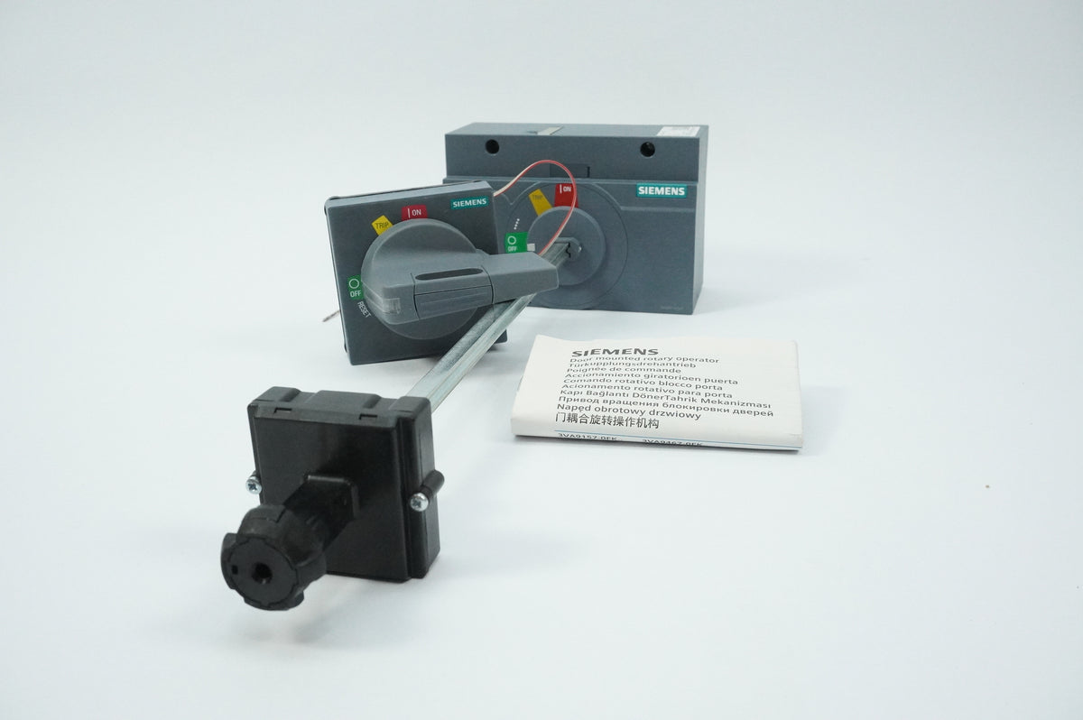 Siemens 3VA9467-0FK23 Door Mounted Rotary Operator Add-on Module for 3VA MCCB
