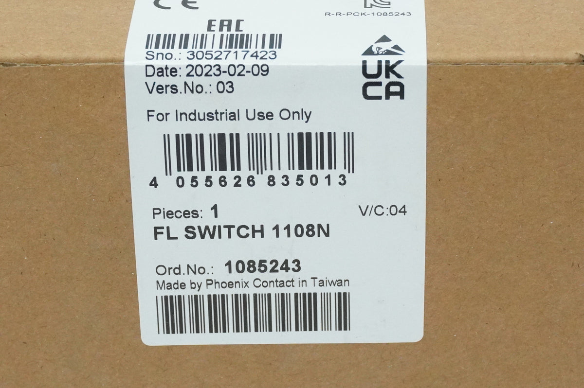 Phoenix Contact 1085243 FL SWITCH 1108N