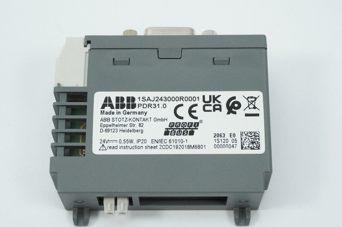 Abb 1SAJ243000R0001 PDR31.0 PROFIBUS DP Bus Termination