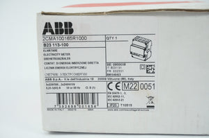 Abb 2CMA100165R1000 B23 113-100 Electricity Meter (3-phase Direct Connection)