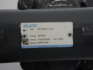 Kracht P.0132191041 KF32 RF2-D15 Gear Flow Meter 10 bar