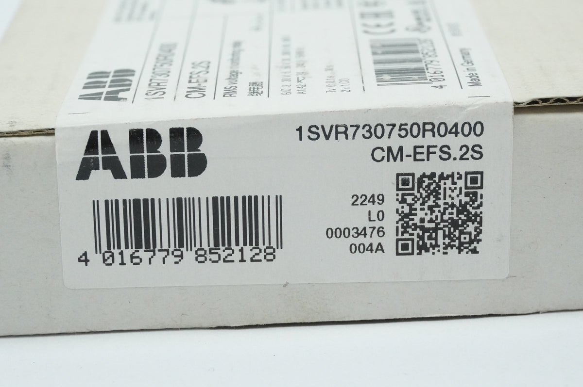 Abb 1SVR730750R0400 CM-EFS.2S RMS Voltage Monitoring Relay