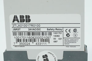 Abb 2TLA010017R0100 JSR3T Expansion Relay 24VAC/DC
