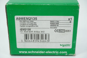 Schneider Electric A9MEM2135 iEM2135 63A Watt-Hour Meter