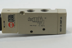METAL WORK PNEUMATIC MSV 25 SMP 00 Solenoid Valve 5/2-Way