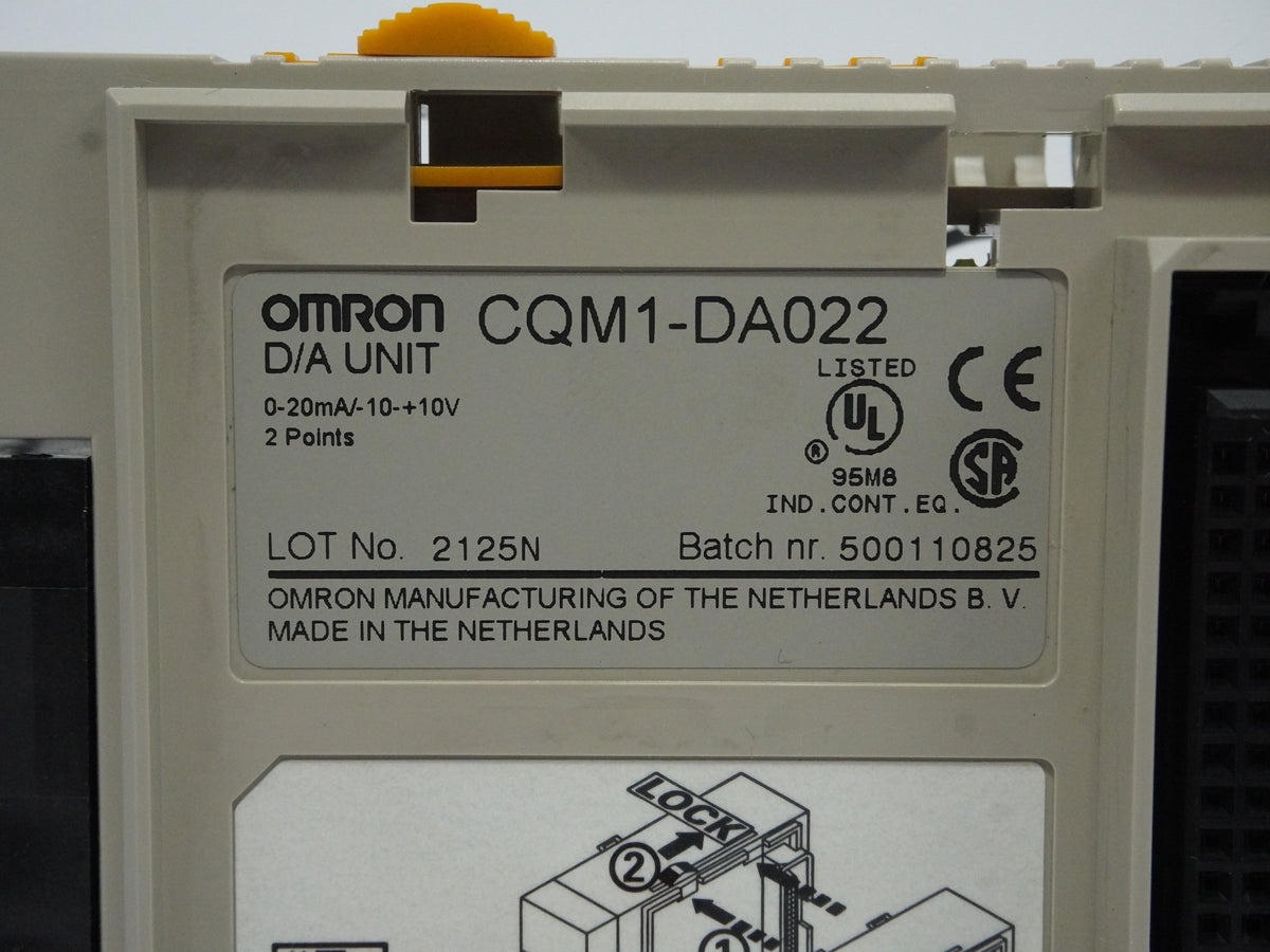 Omron CQM1-DA022 CQM1-DA022 D/A Unit