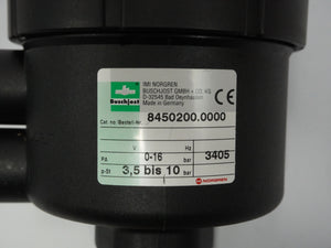 Buschjost 8450200.0000 8450200.0000 Pneumatic Pressure Regulator / Valve