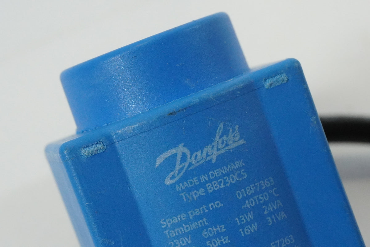 Danfoss 018F7363 Solenoid Coil BB230CS