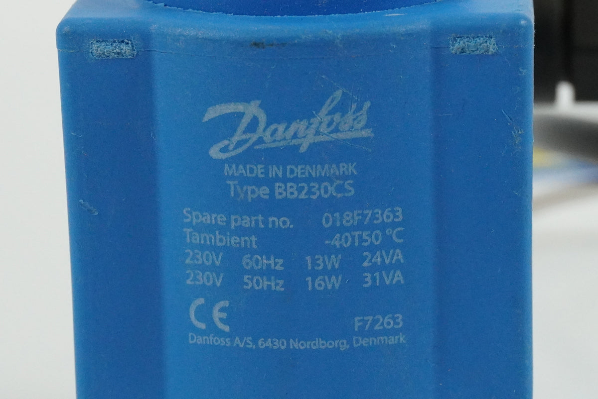 Danfoss 018F7363 Solenoid Coil BB230CS