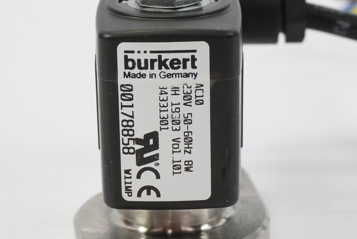 Burkert 00178858 Solenoid Valve Coil AC10