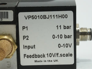 Norgren VP5010BJ111H00 VP5010BJ111H00 Pressure Control Valve, G1/4, 0-10 bar, 0-