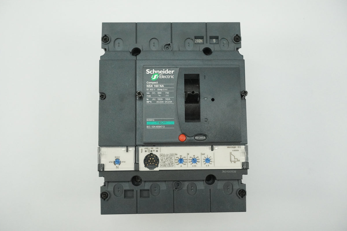 Schneider Electric NSX 160NA NSX 100-160-250 F/N/H/NA Circuit Breaker