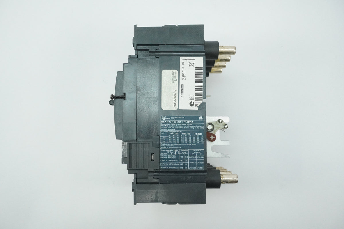 Schneider Electric NSX 160NA NSX 100-160-250 F/N/H/NA Circuit Breaker