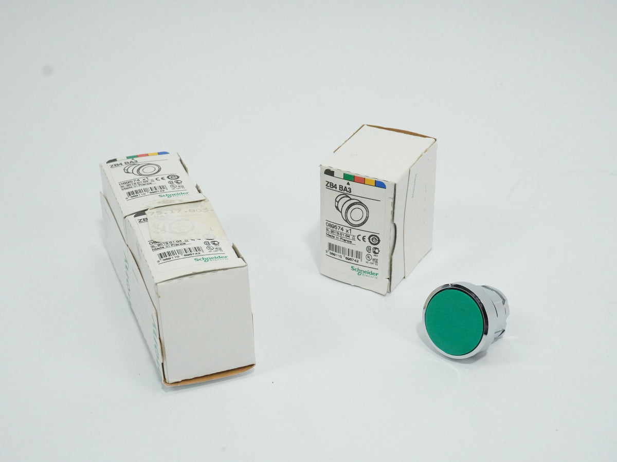 Schneider Electric ZB4BA3 Flush Pushbutton Head 22mm