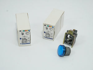 Telemecanique XB4BVB6 Illuminated Push Button with LED 24V