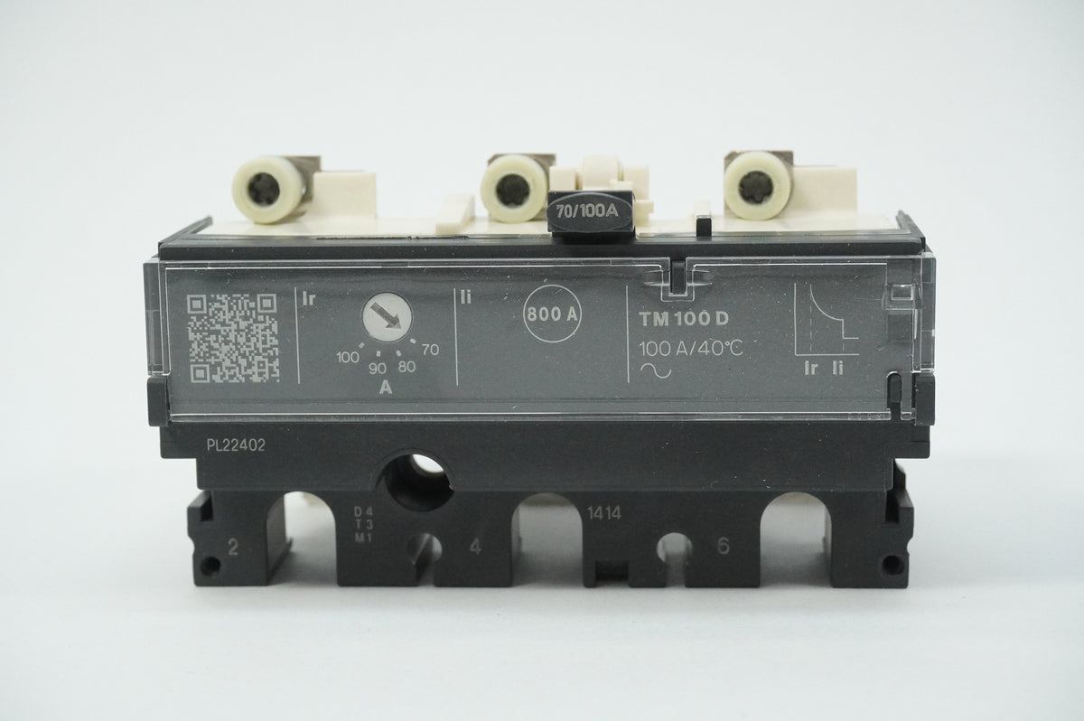 Schneider Electric C1035E100 ComPacT NSX100/250 Trip Unit AC 3P3D 100A 5.2E