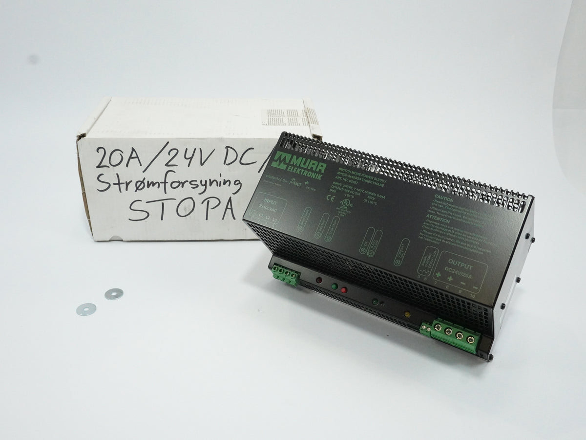 Murr elektronik 85067 MPS20-3x400/24 Switch Mode Power Supply Three Phase