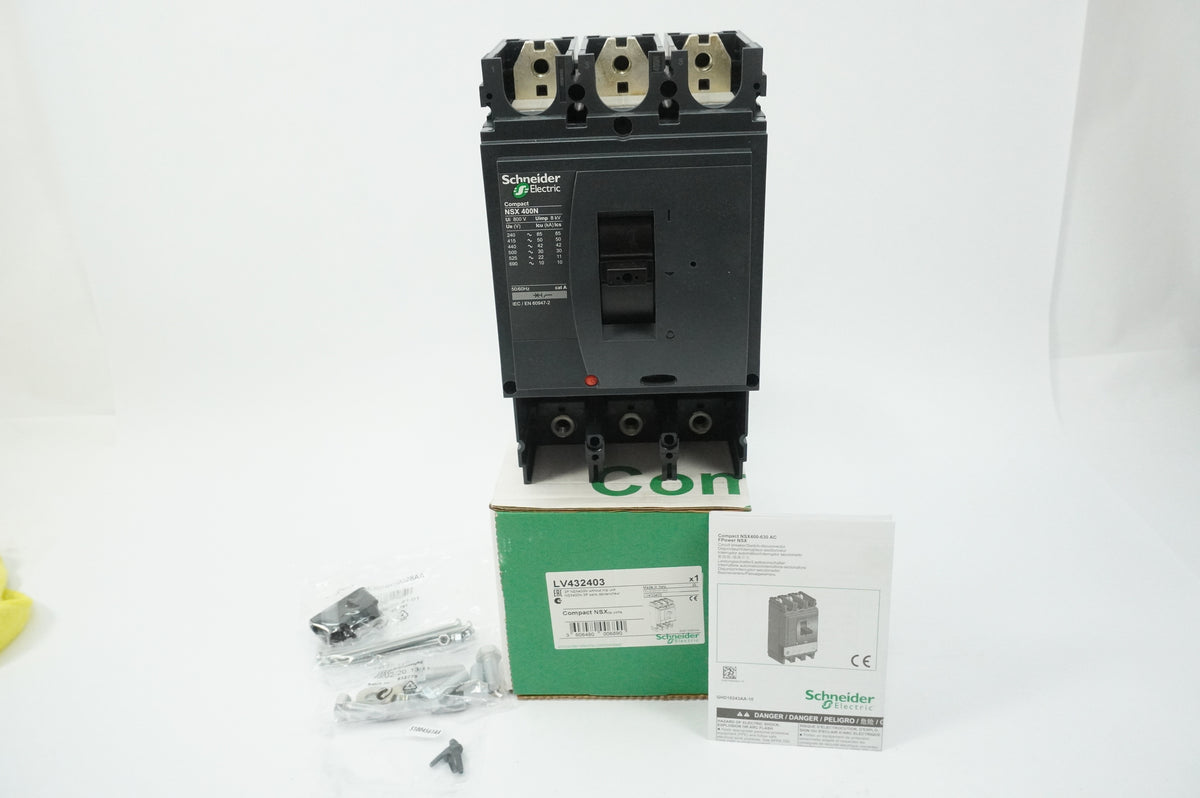 Schneider Electric LV432403 Compact NSX400N 3P Without Trip Unit