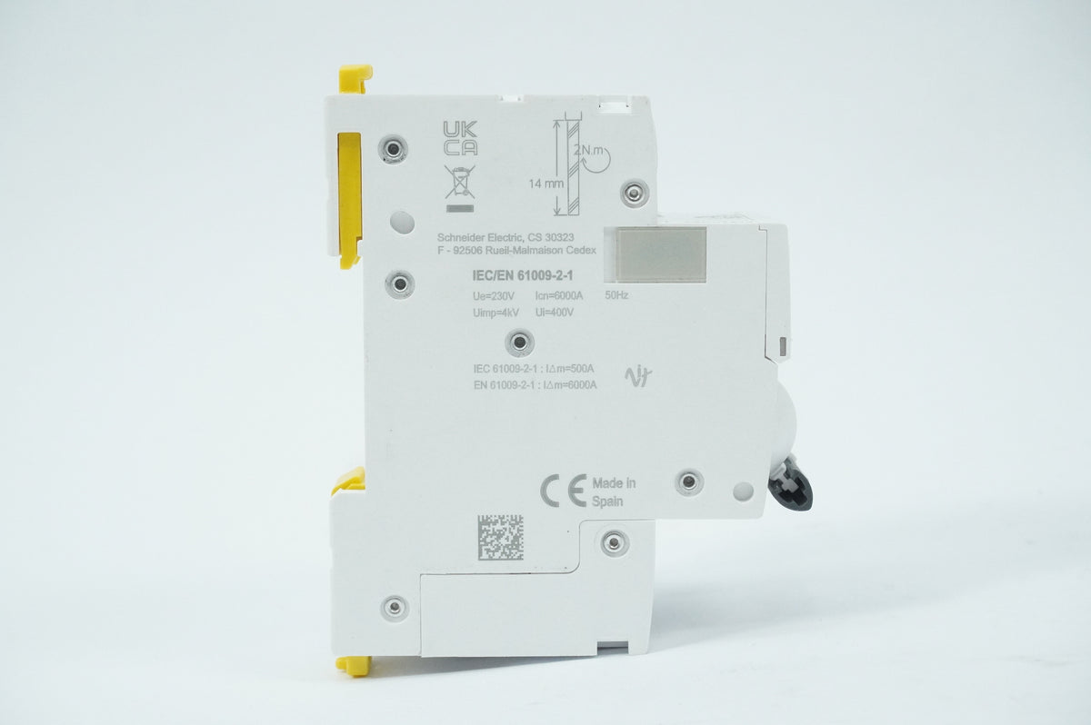 SchneiderE A9DC7610 Schneider Electric A9DC7610 Residual Current Breaker with Ov