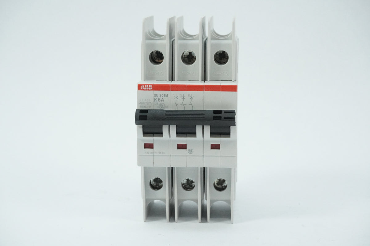 Abb 2CDS 273 337 R0377 SU 203M-K6 Circuit Breaker System Batch 2pcs.