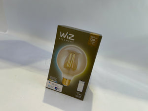 WiZ 33333333333334555 Filament G95 LED Smart Bulb 720lm Amber E27 Tunable White