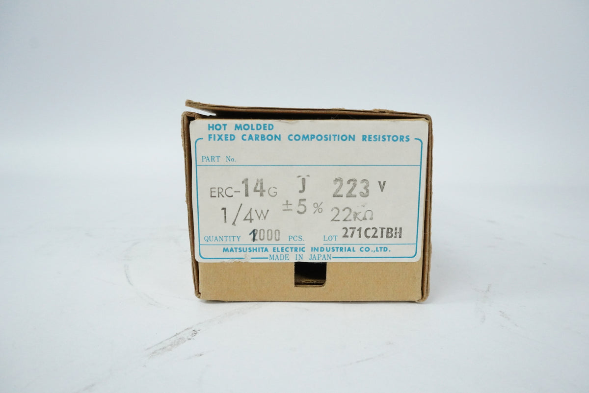 Matsushita Electric Industrial ERC14GJ223V Hot Molded Carbon Comp Resistor