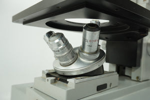 Leitz Wetzlar 871747 Binocular Microscope For Spare Parts
