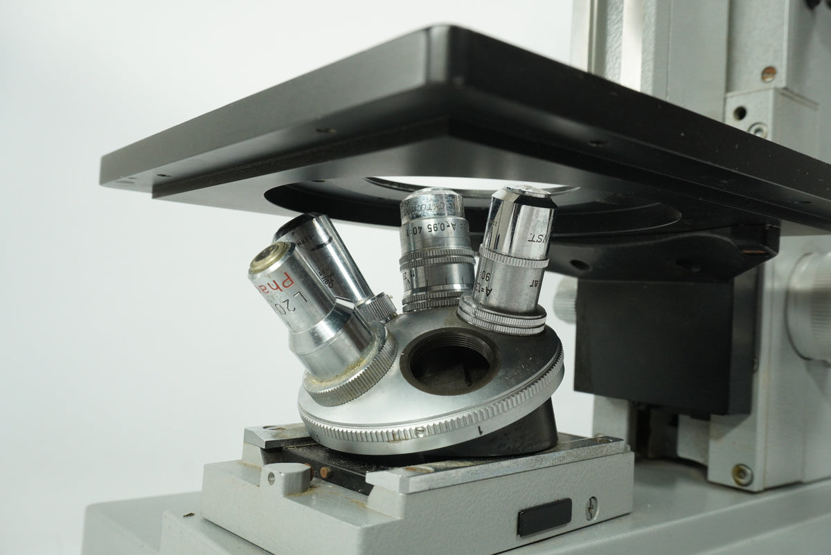 Leitz Wetzlar 871747 Binocular Microscope For Spare Parts