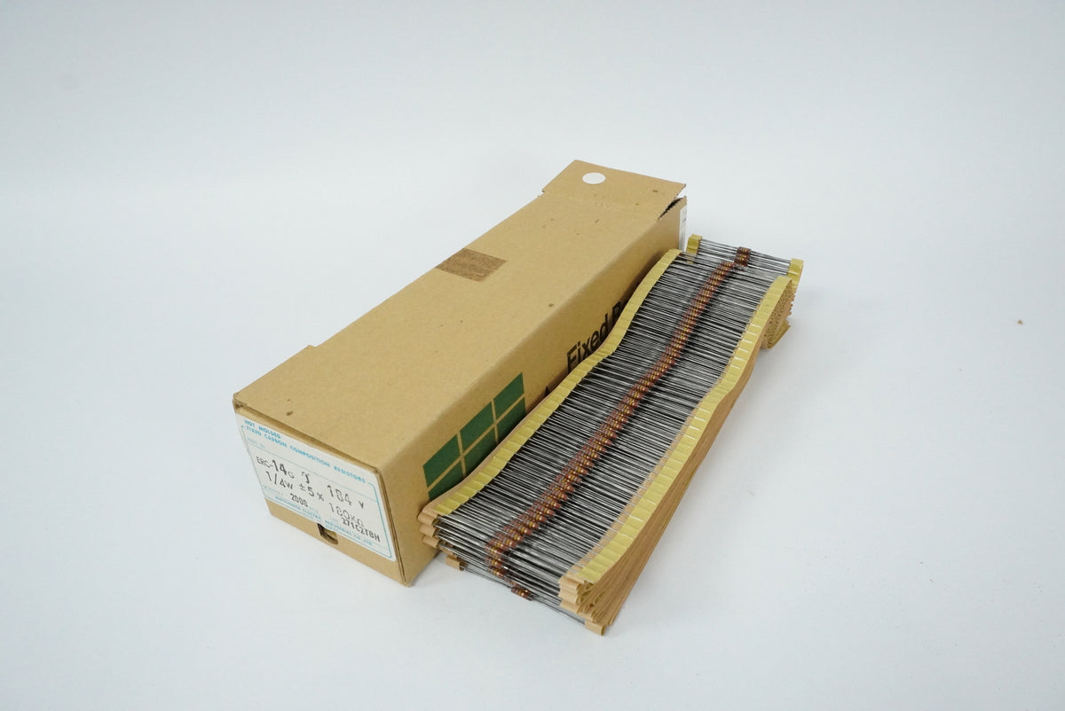 Matsushita Electric Industrial ERC14GJ184V Hot Molded Fixed Carbon Comp Resistor