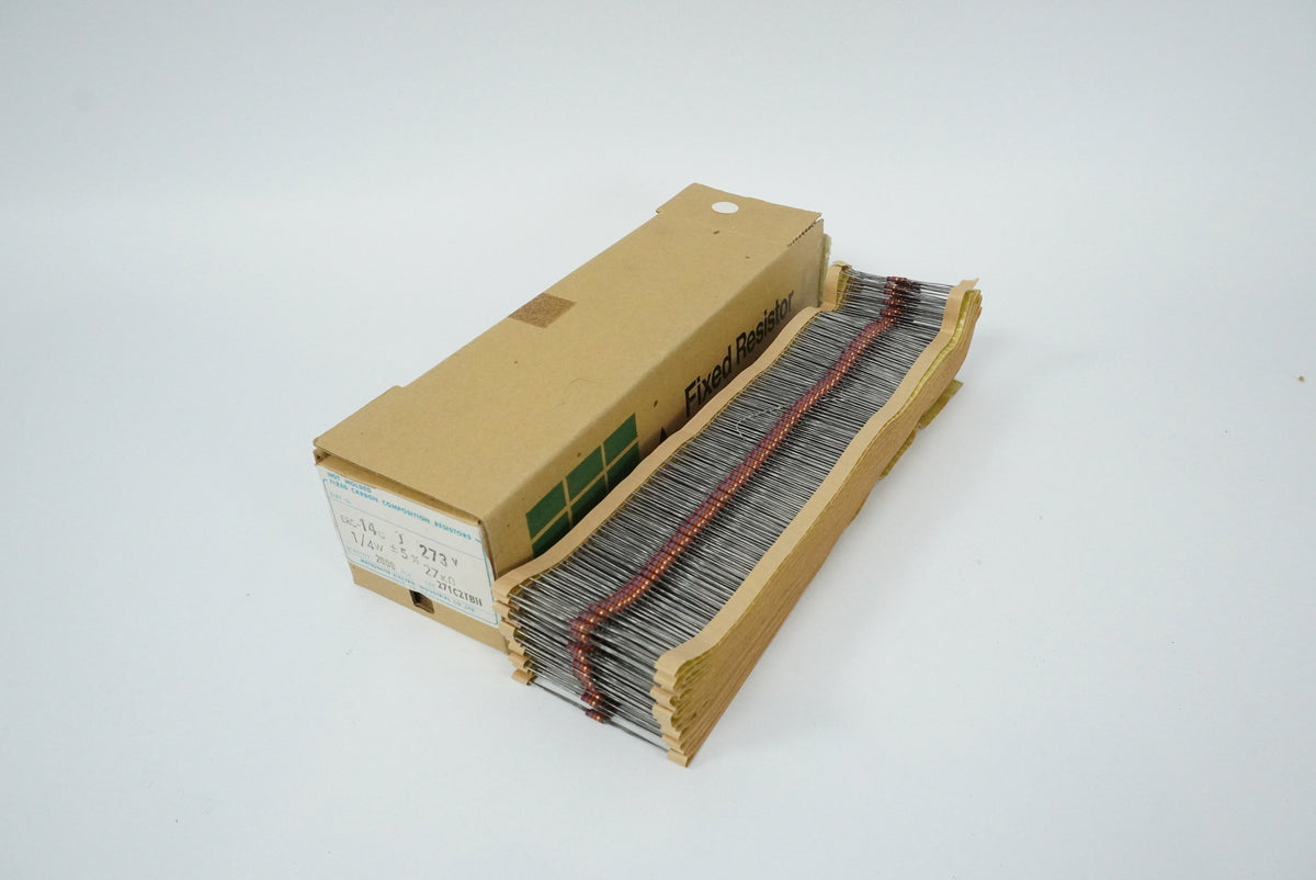 Matsushita Electric Industrial ERC14GJ273V Hot Molded Fixed Carbon Comp Resistor